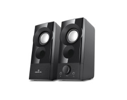 Колонки 2.0 REAL-EL S-90 Black, 2 x 3 Вт, пластиковый корпус, питание от USB, управление спереди-foto2