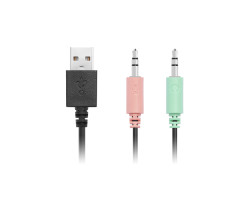 Колонки 2.0 REAL-EL S-90 Black, 2 x 3 Вт, пластиковый корпус, питание от USB, управление спереди-foto3