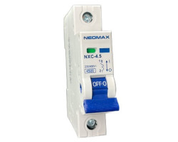 Автомат 1C (однополюсний) Neomax C25 NXC14525, 25A, 4.5кА, 230/ 400В