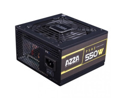 Блок живлення 550 Вт, AZZA, Black, 80+ Bronze