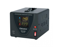 Стабілізатор Gemix SDR-2000 2000VA (1400 Вт)