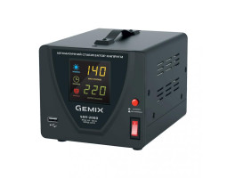 Стабілізатор Gemix SDR-2000 2000VA (1400 Вт)