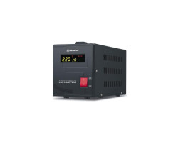 Стабілізатор REAL-EL STAB ENERGY-2000 Black, 2000VA, 1600W
