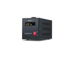 Стабілізатор REAL-EL STAB ENERGY-2000 Black, 2000VA, 1600W