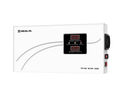 Стабілізатор REAL-EL STAB SLIM-1000 White, 1000VA, 800W