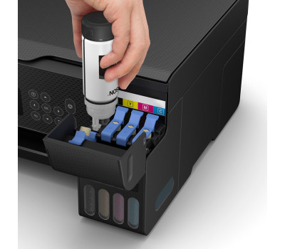БФП струменевий кольоровий A4 Epson L3260, Black, WiFi, 5760х1440 dpi, до 33/ 15 стор/ хв, РК-екран 3.