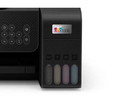 БФП струменевий кольоровий A4 Epson L3260, Black, WiFi, 5760х1440 dpi, до 33/ 15 стор/ хв, РК-екран 3.