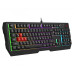 Клавиатура A4Tech Bloody B135N, Black, USB, игровая, неоновая подсветка