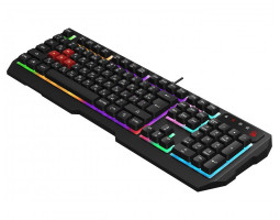 Клавиатура A4Tech Bloody B135N, Black, USB, игровая, неоновая подсветка-foto3