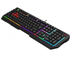 Клавиатура A4Tech Bloody B135N, Black, USB, игровая, неоновая подсветка-foto3