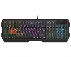 Клавиатура A4Tech Bloody B135N, Black, USB, игровая, неоновая подсветка