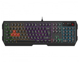 Клавиатура A4Tech Bloody B135N, Black, USB, игровая, неоновая подсветка
