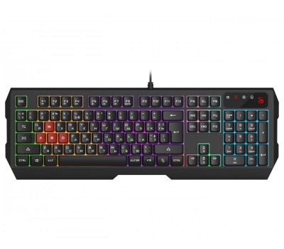 Клавиатура A4Tech Bloody B135N, Black, USB, игровая, неоновая подсветка