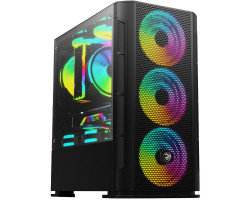 Корпус 2E Gaming CALLEO Black, без БП, Mini Tower, для Micro ATX /  Mini ITX, (2E-GB700)