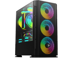 Корпус 2E Gaming CALLEO Black, без БП, Mini Tower, для Micro ATX /  Mini ITX, (2E-GB700)