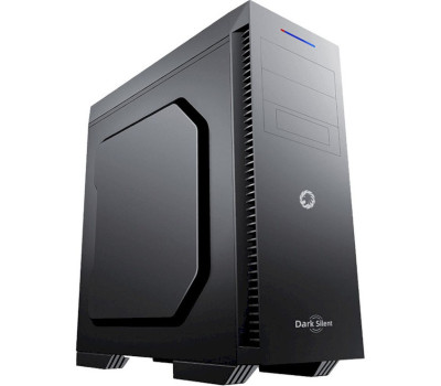 Корпус GameMax Dark Silent Black, без БП, Mid Tower, ATX /  Micro ATX /  Mini ITX