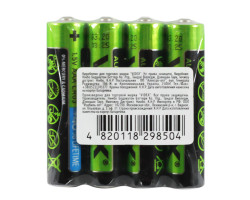 Батарейка LR03 (AAA), щелочная, Videx, 1.5V, Shrink, за 1ШТ,