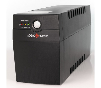 Джерело безперебійного живлення LogicPower LPM-700VA-P Black, 700VA, 490W, линейно-интерактивный, 2 Джерело безперебійного живлення LogicPower LPM-700VA-P Black, 700VA, 490W, линейно-интерактивный, 2