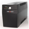 Джерело безперебійного живлення LogicPower LPM-700VA-P Black, 700VA, 490W, линейно-интерактивный, 2 