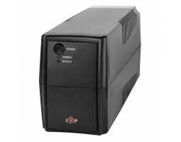 ДБЖ LogicPower LPM-825VA-P, 2 євророзетки, 5 ступ. AVR, 7.5Ач12В, пластиковий корпус, колір чорний ДБЖ LogicPower LPM-825VA-P, 2 євророзетки, 5 ступ. AVR, 7.5Ач12В, пластиковий корпус, колір чорний