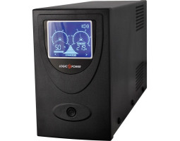 ДБЖ LogicPower UL850VA/ 2 розетки, 5 ступ. AVR, 7.5Ач12В, чорний корпус (1456) ДБЖ LogicPower UL850VA/ 2 розетки, 5 ступ. AVR, 7.5Ач12В, чорний корпус (1456)