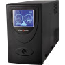 ДБЖ LogicPower UL850VA/ 2 розетки, 5 ступ. AVR, 7.5Ач12В, чорний корпус (1456)