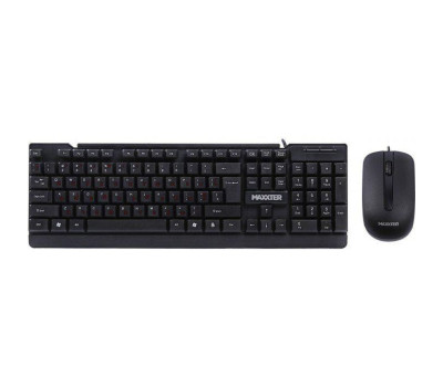 Комплект Maxxter KMS-CM-01-UA (клавіатура+миша) Black, USB Комплект Maxxter KMS-CM-01-UA (клавіатура+миша) Black, USB