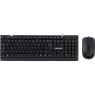 Комплект Maxxter KMS-CM-01-UA (клавіатура+миша) Black, USB
