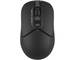 Миша A4Tech Fstyler FB12S, Black, USB, бездротова, оптична, BT+RF (Combo), 1200 dpi, 125 Hz, 3 кнопк