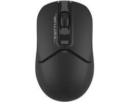 Миша A4Tech Fstyler FB12S, Black, USB, бездротова, оптична, BT+RF (Combo), 1200 dpi, 125 Hz, 3 кнопк