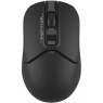 Миша A4Tech Fstyler FB12S, Black, USB, бездротова, оптична, BT+RF (Combo), 1200 dpi, 125 Hz, 3 кнопк