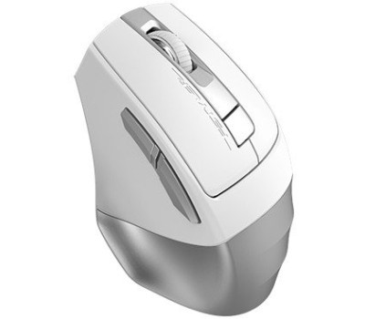 Мышь A4Tech Fstyler FB35CS, Icy White, USB, wireless, беcшумная, BT+RF (Combo)