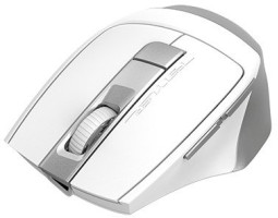 Мышь A4Tech Fstyler FB35CS, Icy White, USB, wireless, беcшумная, BT+RF (Combo)-foto6