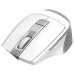Мышь A4Tech Fstyler FB35CS, Icy White, USB, wireless, беcшумная, BT+RF (Combo)