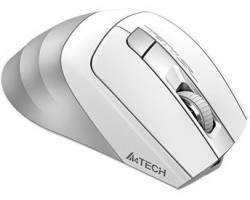 Мышь A4Tech Fstyler FB35CS, Icy White, USB, wireless, беcшумная, BT+RF (Combo)-foto4
