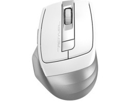Мышь A4Tech Fstyler FB35CS, Icy White, USB, wireless, беcшумная, BT+RF (Combo)
