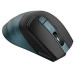 Мышь A4Tech Fstyler FB35CS, Midnight Green, USB, wireless, бесшумная