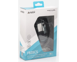 Мышь A4Tech Fstyler FB35CS, Midnight Green, USB, wireless, бесшумная-foto5