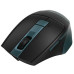 Мышь A4Tech Fstyler FB35CS, Midnight Green, USB, wireless, бесшумная