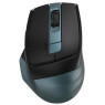 Мышь A4Tech Fstyler FB35CS, Midnight Green, USB, wireless, бесшумная