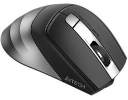 Мышь A4Tech Fstyler FB35CS, Smoky Grey, USB, wireless, бесшумная, оптическая, BT+RF (Combo)-foto2