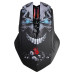 Мышь A4Tech R80 Plus Skul Black, Laser, Wireless+USB, 4000 cpi, Bloody, metal feet, подсветка