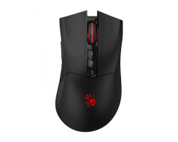 Миша A4Tech R90 Plus Black, Wireless+USB, 5000 cpi, Bloody, metal feet, підсвічування