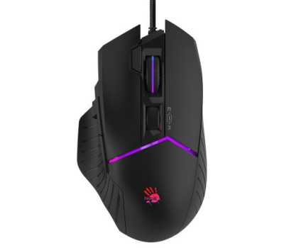 Миша A4Tech W95 Max Bloody Stone Black, Optical, Activated, RGB, 12000 CPI, 50M натискань