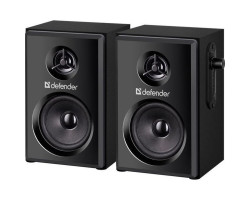 Колонки 2.0 Defender SPK-270, Black, 2х5 Вт, 3.5 мм, живлення від USB, регулятор гучності, (65270)