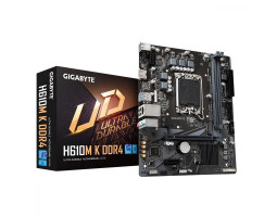 Мат.плата LGA1700, Gigabyte H610M K DDR4, MicroATX