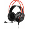 Наушники Bloody G200S, Black/ Red, USB, накладные, подсветка 7 цветов, кабель 2 м
