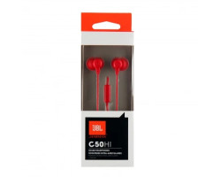 Навушники JBL C50HI, Red, 3.5 мм, мікрофон (JBLC50HIRED)-foto2