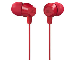 Навушники JBL C50HI, Red, 3.5 мм, мікрофон (JBLC50HIRED) Навушники JBL C50HI, Red, 3.5 мм, мікрофон (JBLC50HIRED)
