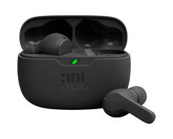 Навушники JBL Wave Beam, Black, Bluetooth, мікрофон, чохол з функцією зарядки, (JBLWBEAMBLK)